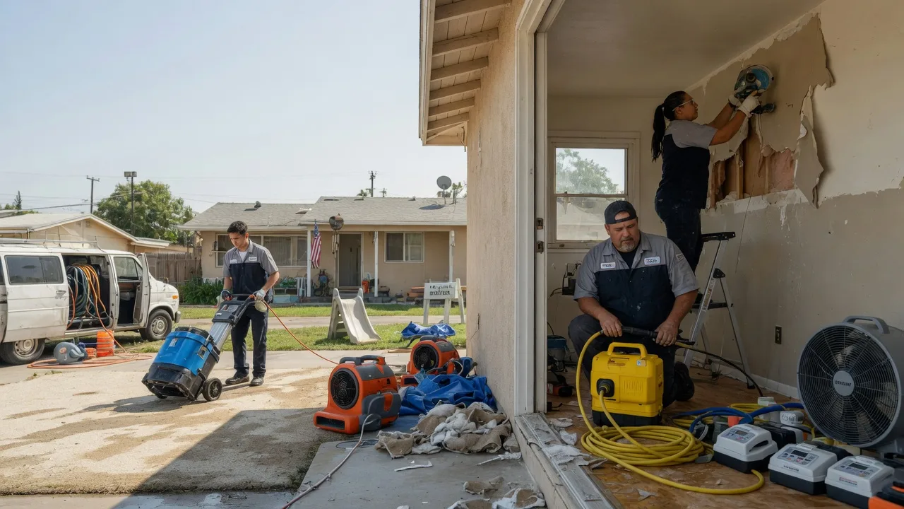 Water Damage Restoration in Denton, TX near me